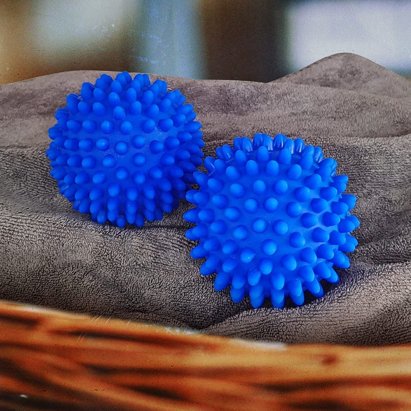 XIEHE Dryer Balls 4 Pack - Non-Toxic Reusable Dryer Balls (Blue) - Image 5